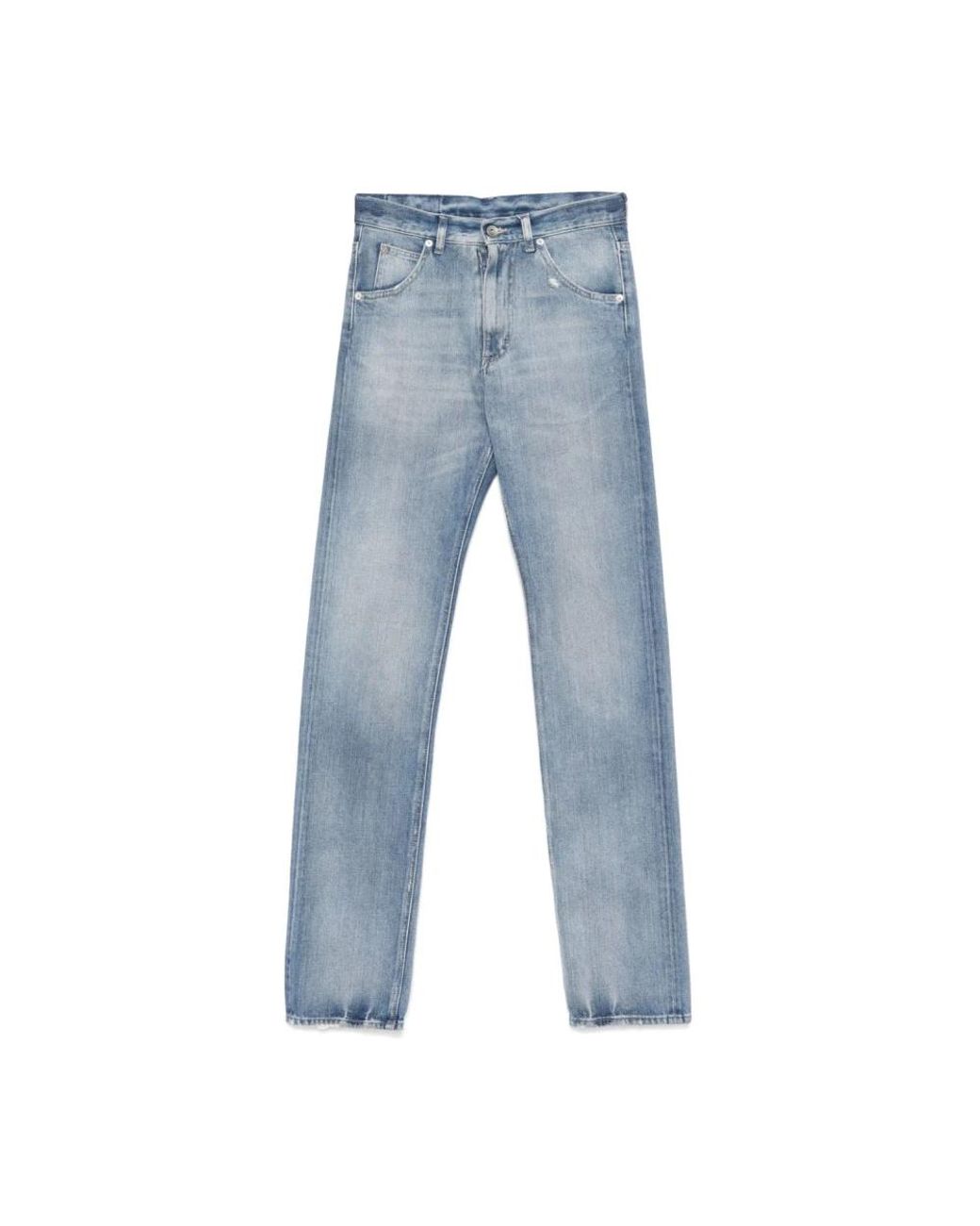 Maison Margiela Blue Straight Fit Jeans