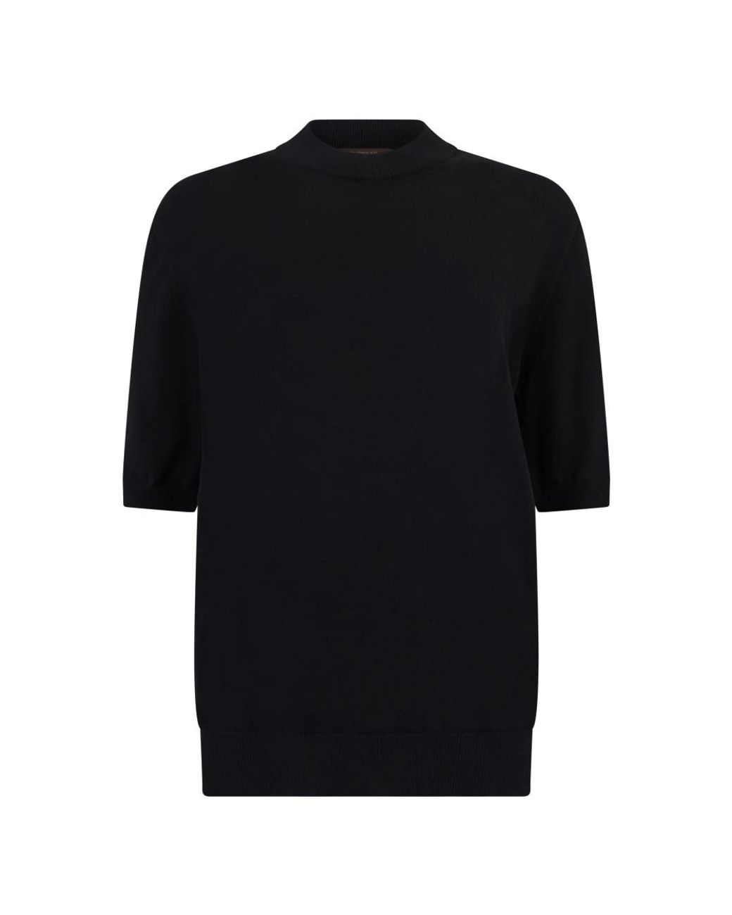 Slowear Black Round-Neck Knitwear for men