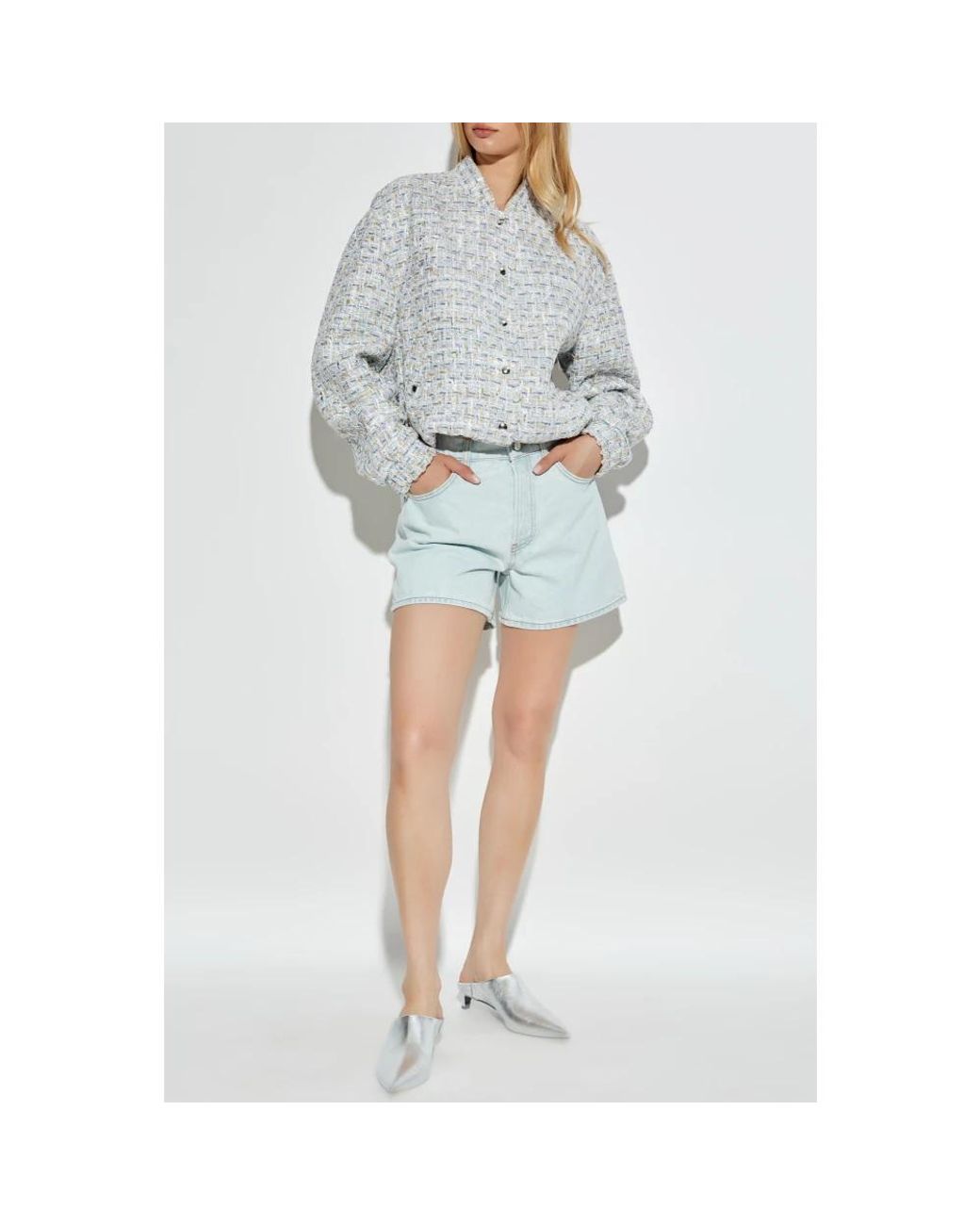 IRO Gray Tweed Jackets