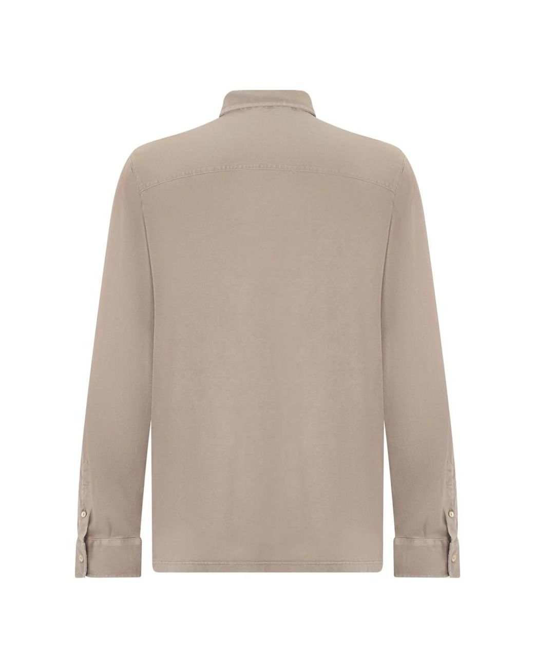 Fedeli Brown Casual Shirts for men
