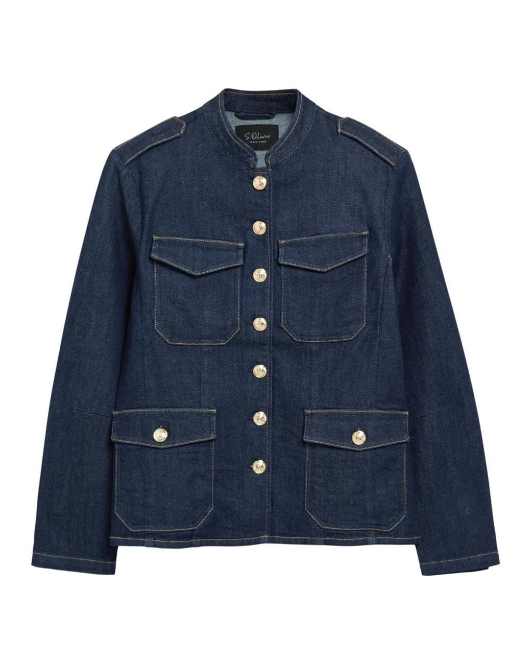 S.oliver Blue Denim Jackets