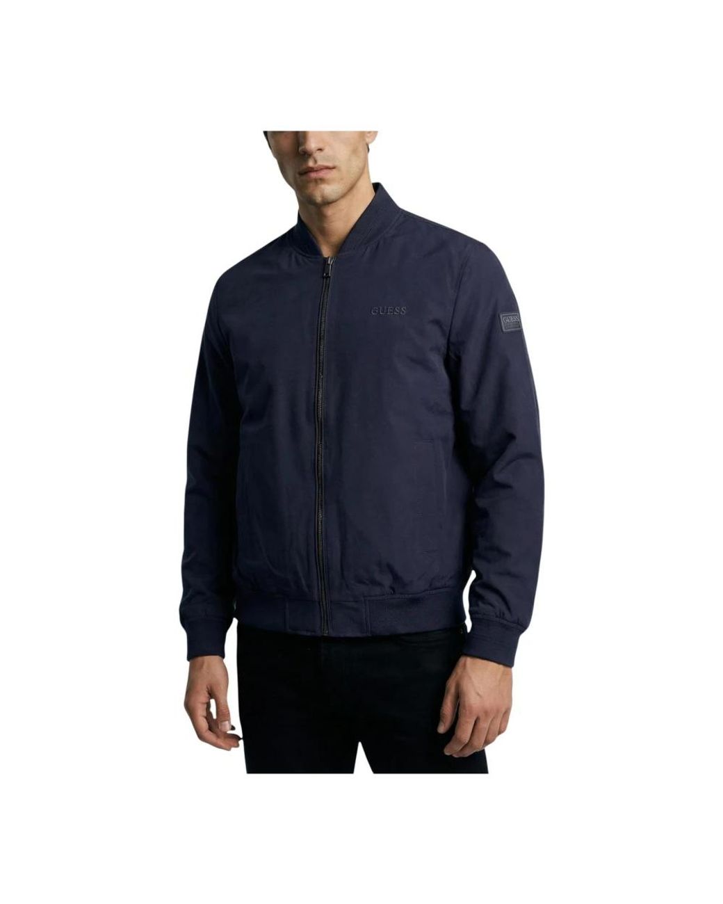 Bomber Jackets Guess de hombre de color Blue