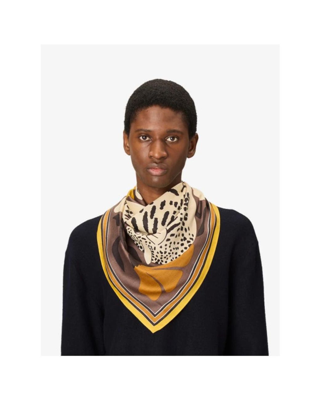 Inoui Edition Metallic Silk Scarves