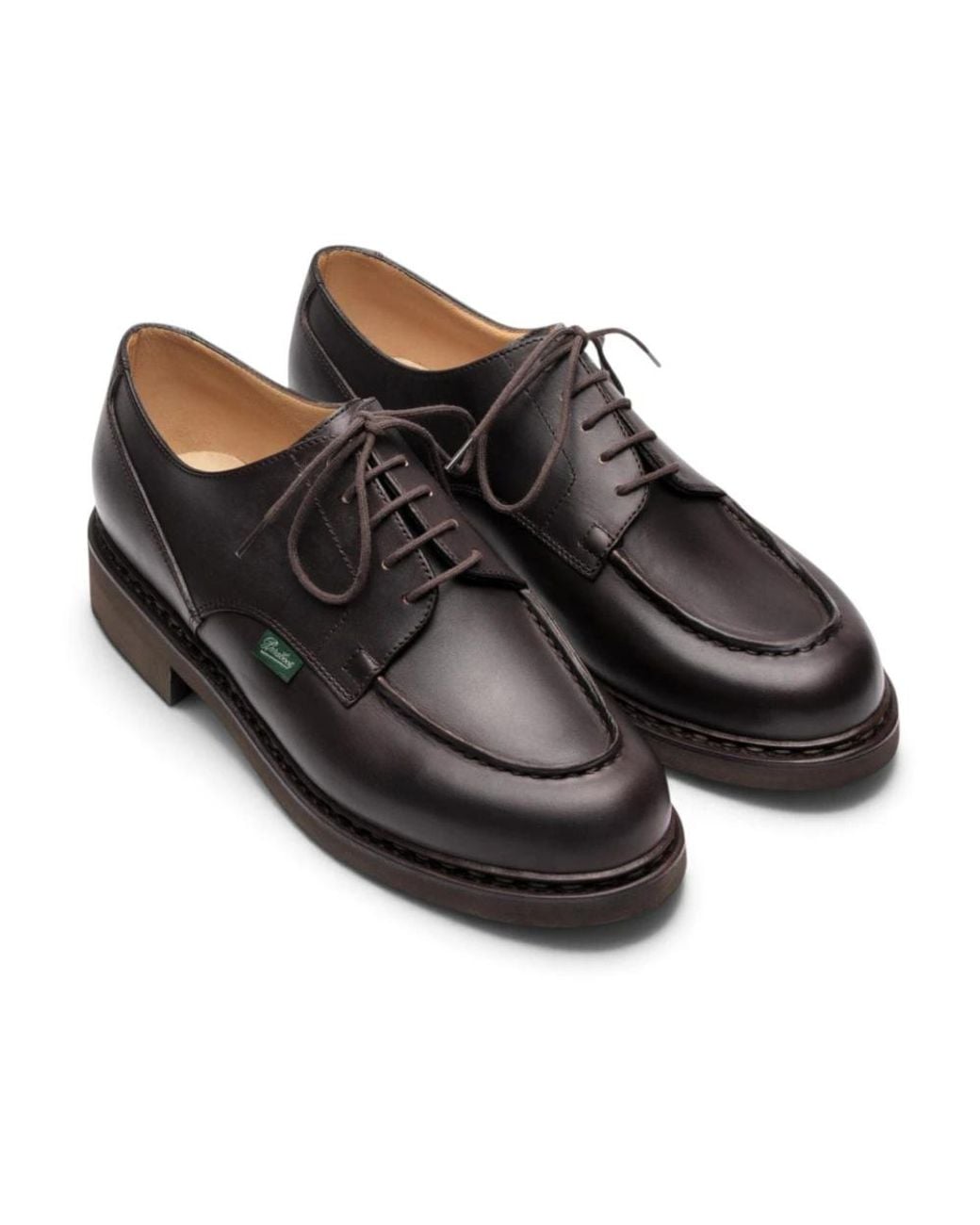 Paraboot Brown Laced Shoes for men