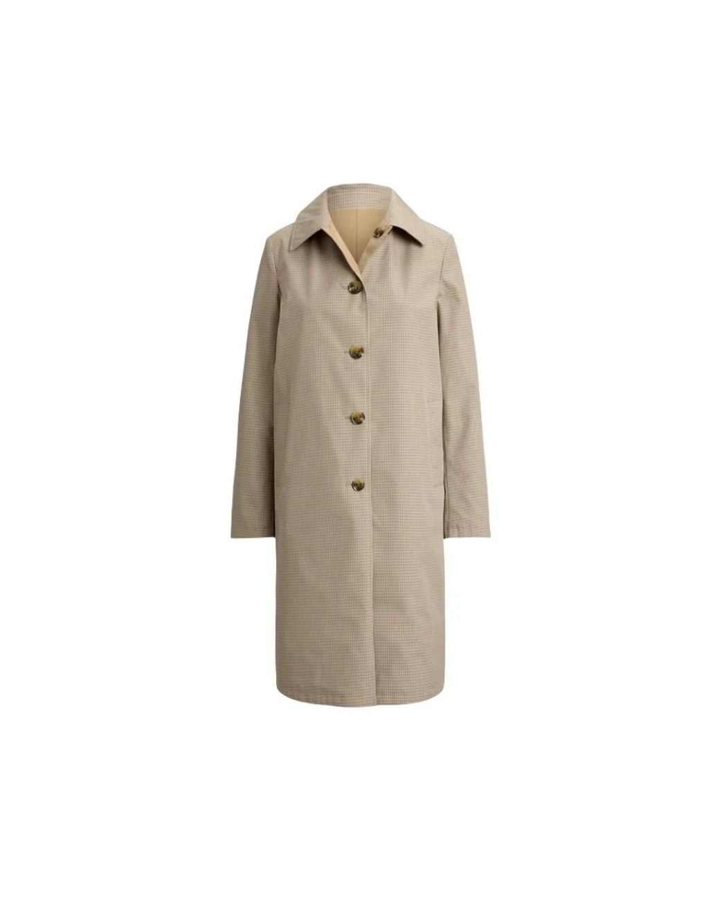 Ralph Lauren Natural Single-Breasted Coats