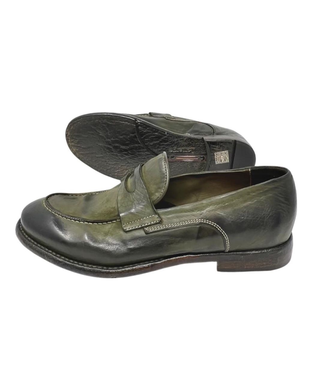 LEMARGO Green Loafers for men