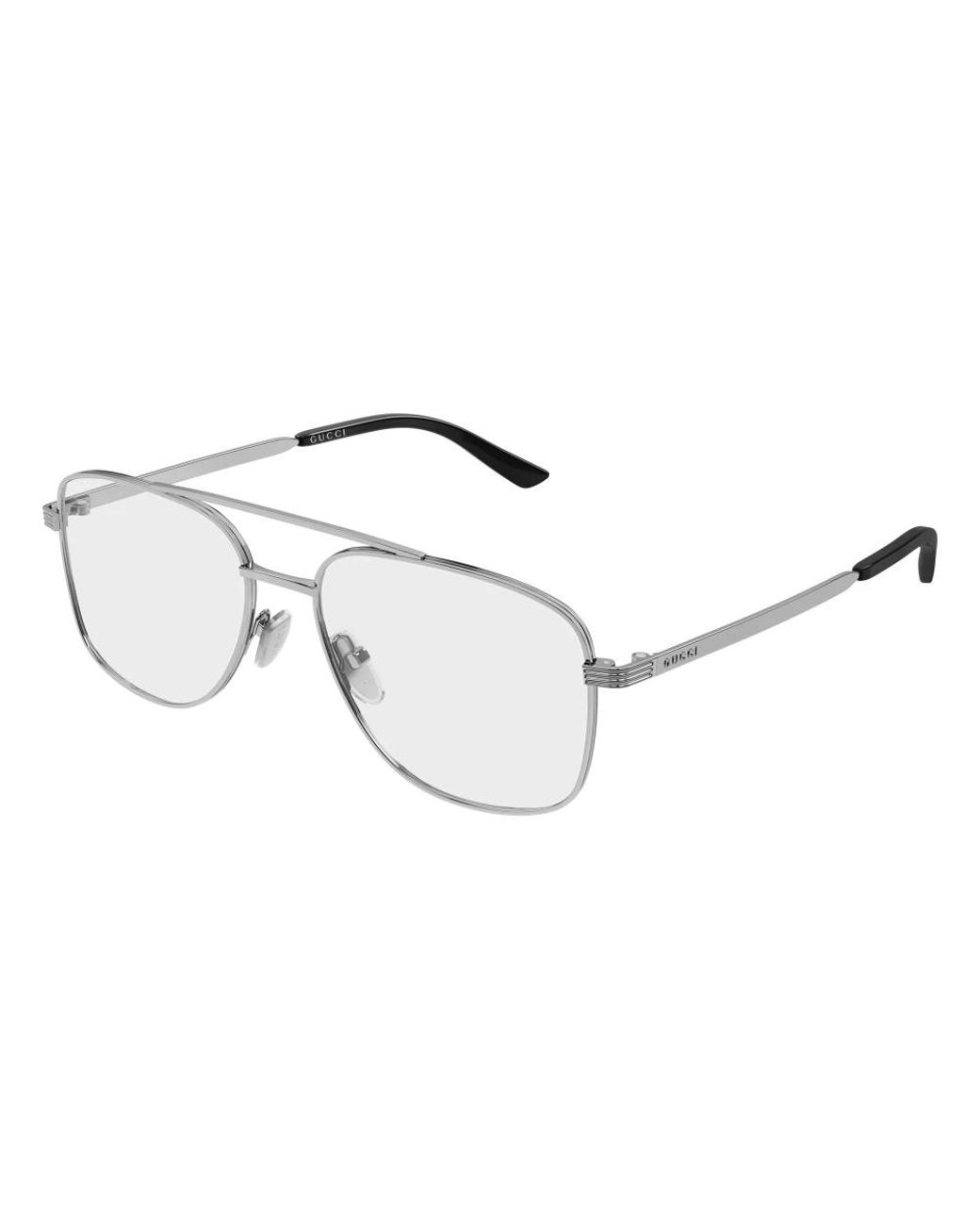 Gucci Metallic Aviator-Brille