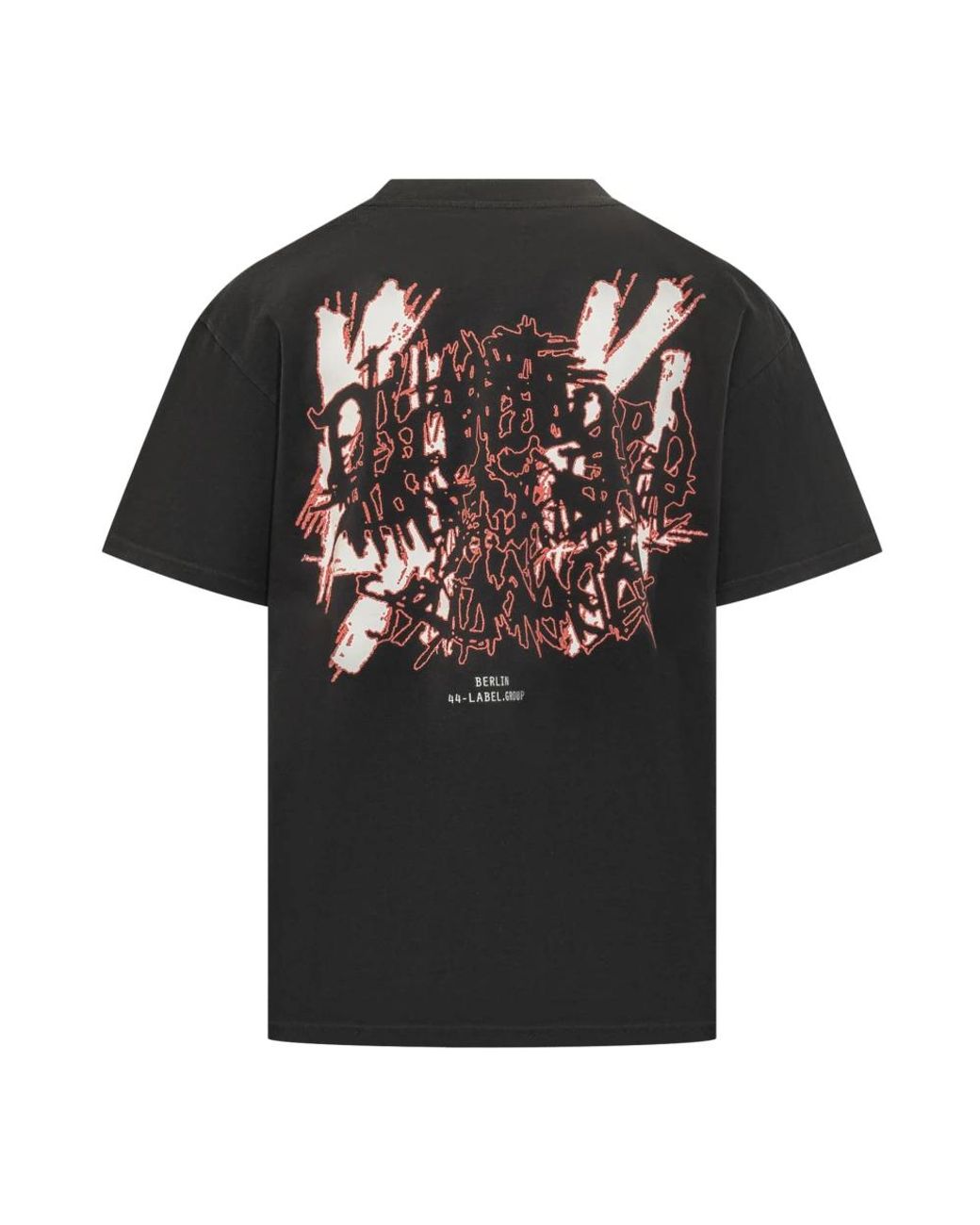 44 Label Group Black T-Shirts for men