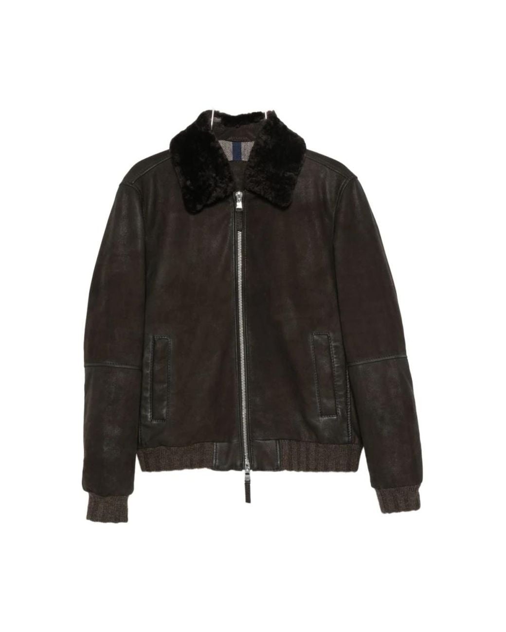 The Jack Leathers Black Bomber Jackets for men