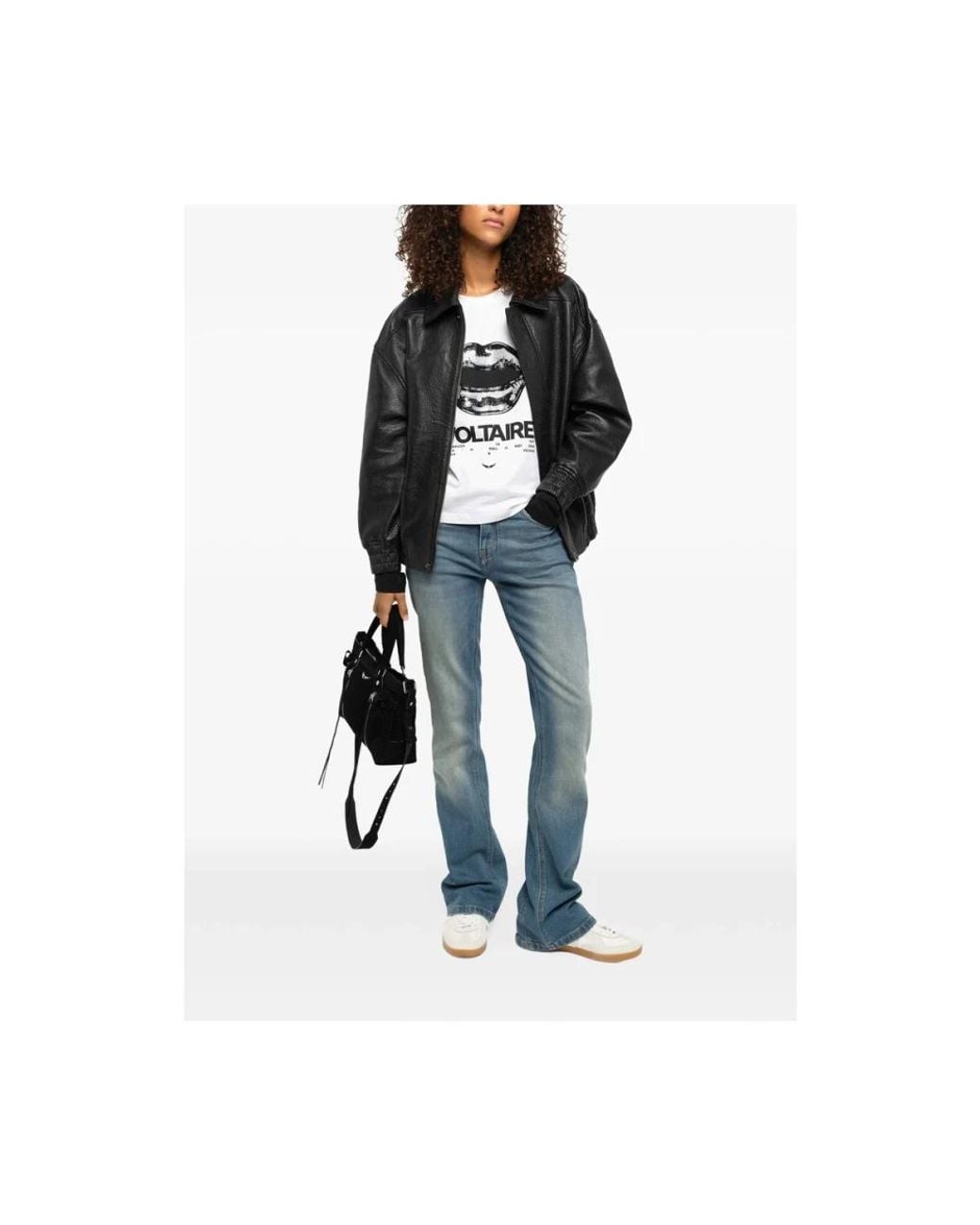 Zadig & Voltaire Black Bomber Jackets