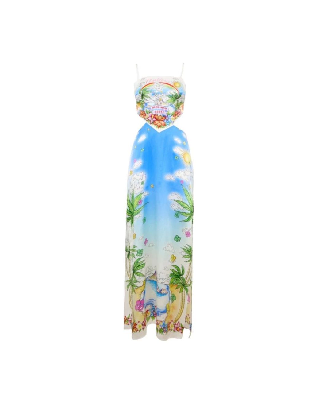 Casablanca Blue Maxi Dresses