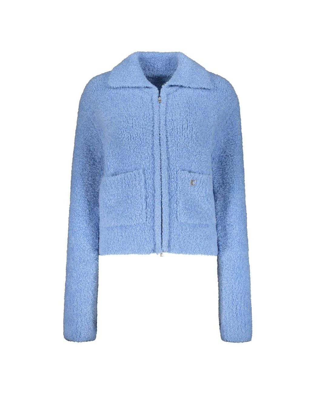 Low Classic Blue Faux Fur & Shearling Jackets