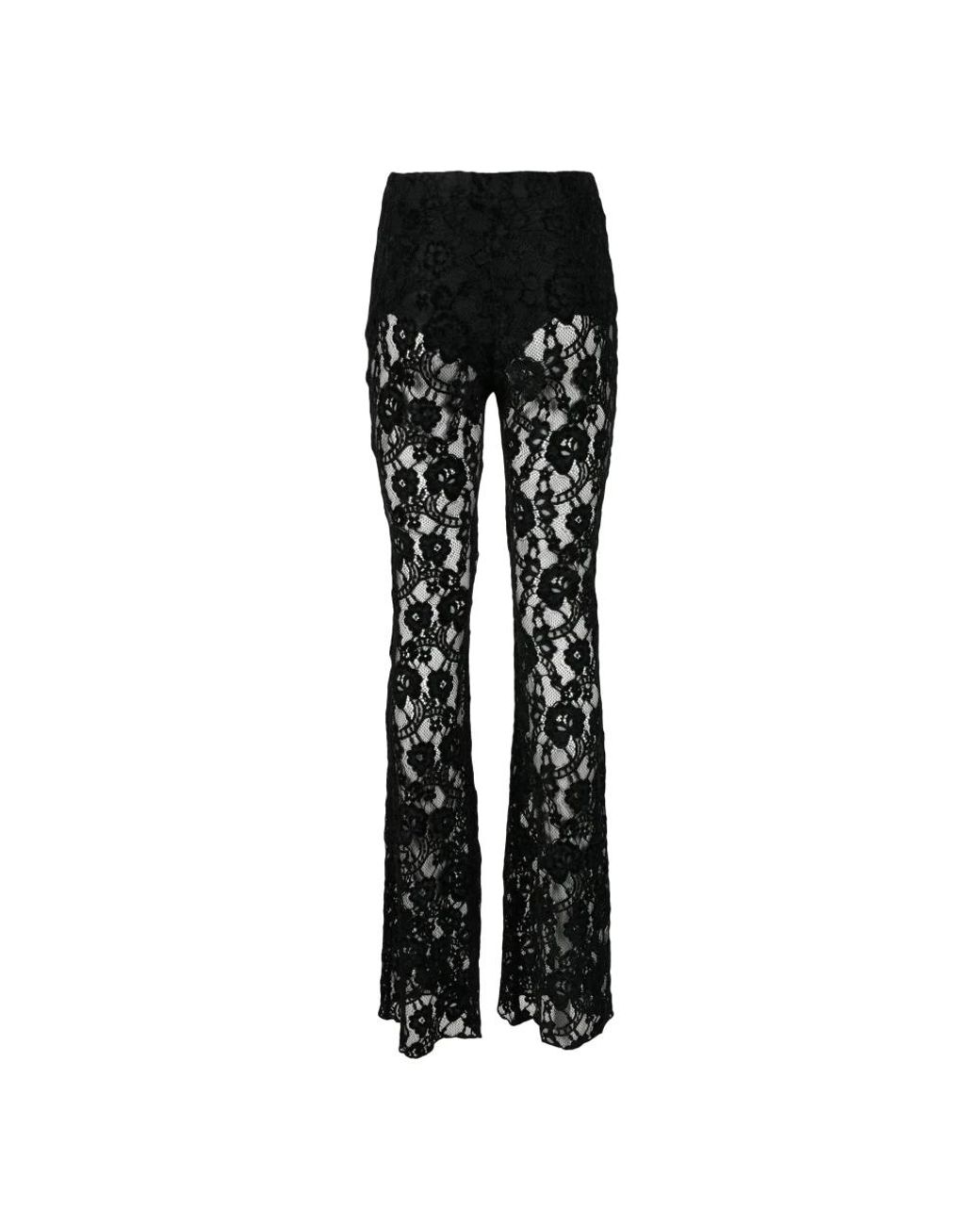 Nineminutes Black Wide Trousers