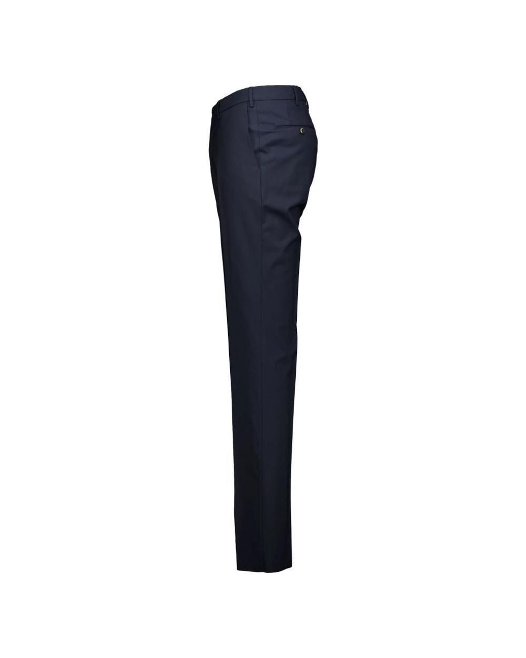 PT Torino Blue Slim-Fit Trousers for men
