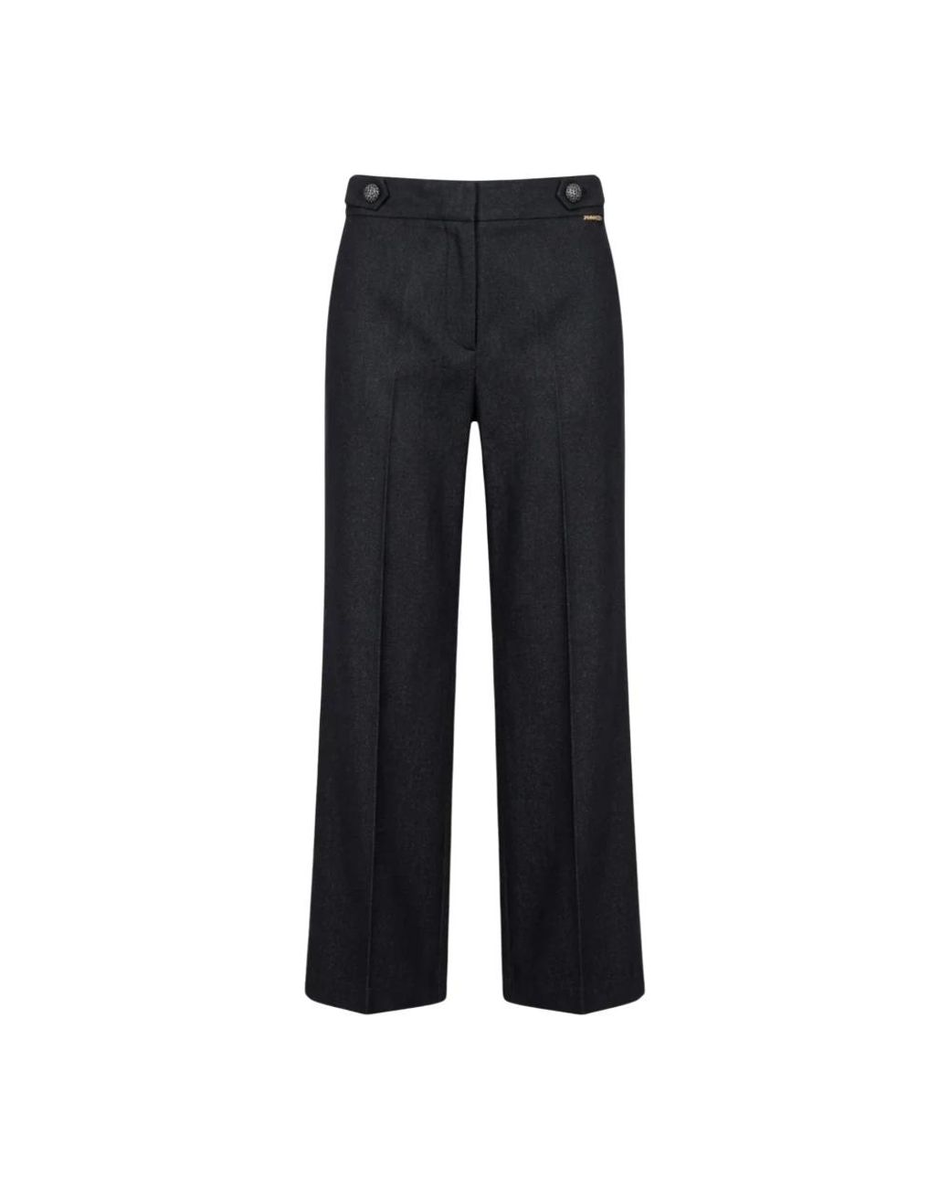 Twinset Black Wide Trousers