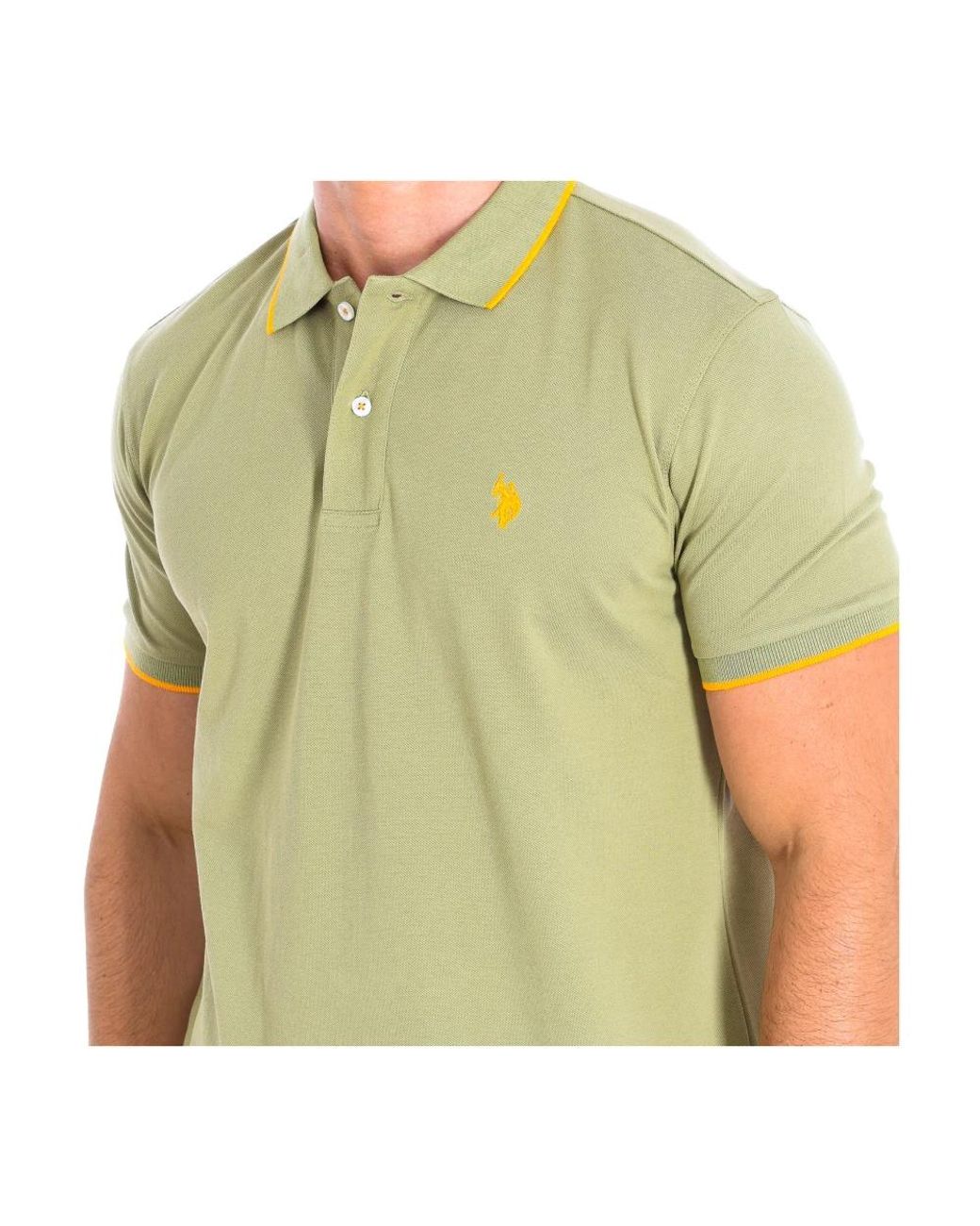 U.S. POLO ASSN. Green Polo Shirts for men