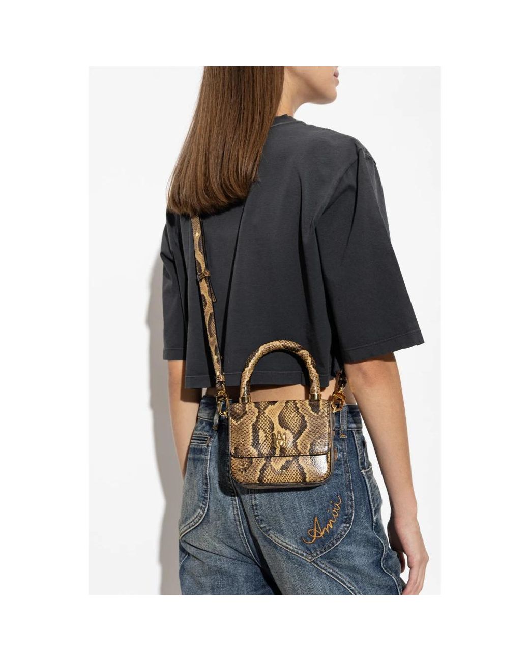 Amiri Brown Handbags