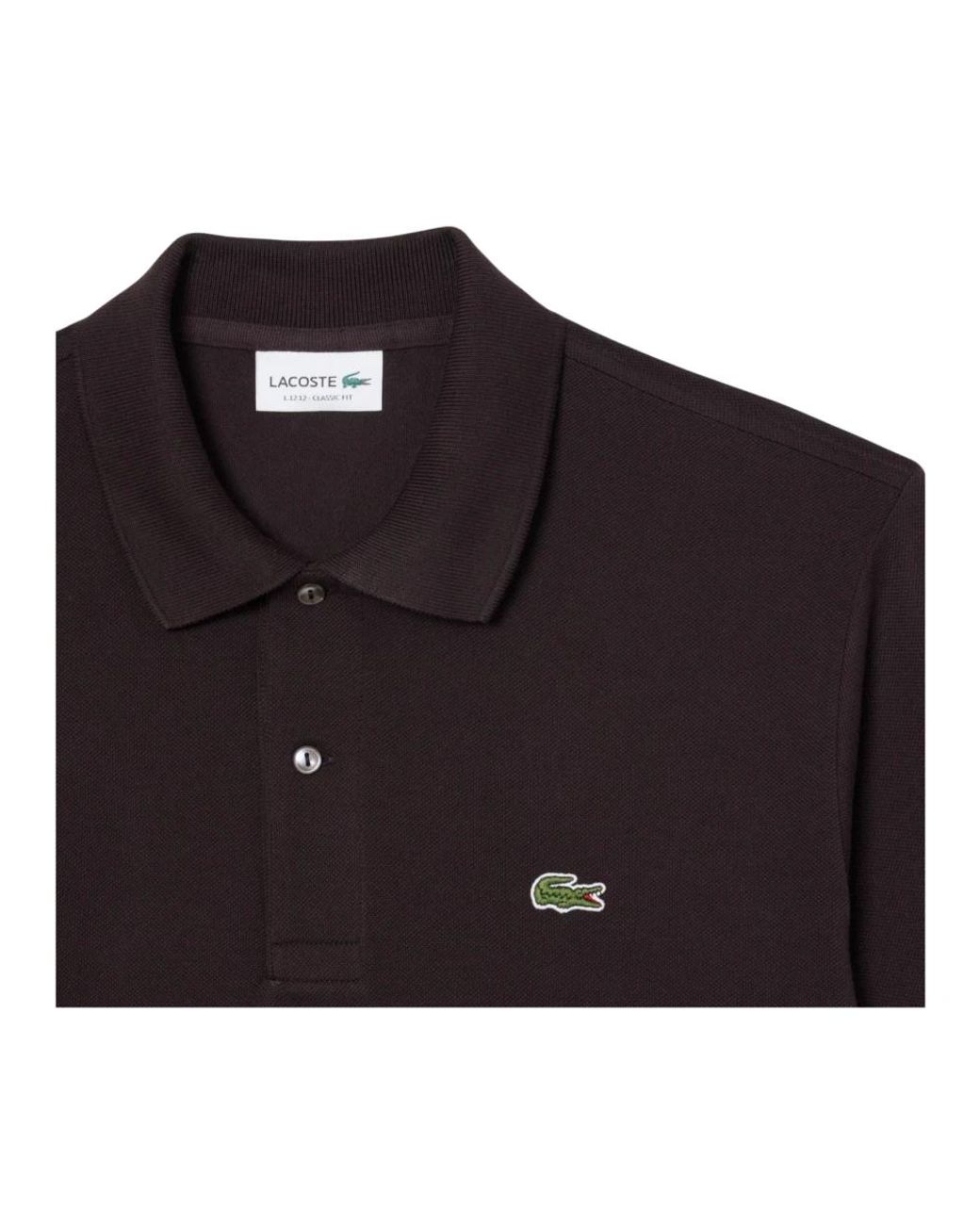 Lacoste Black Polo Shirts for men
