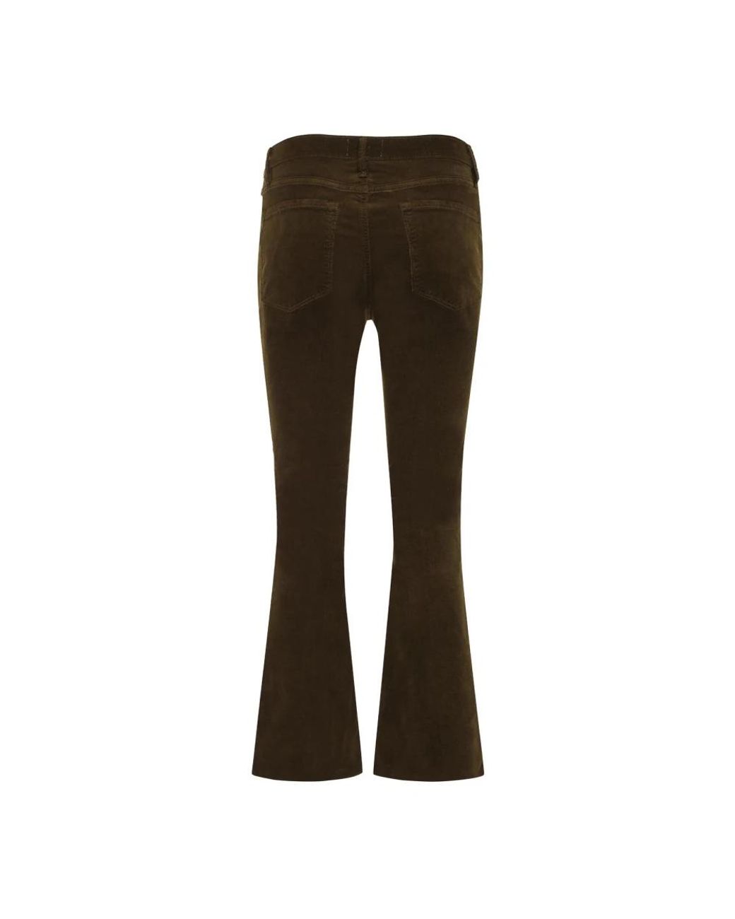 FRAME Brown Wide Trousers