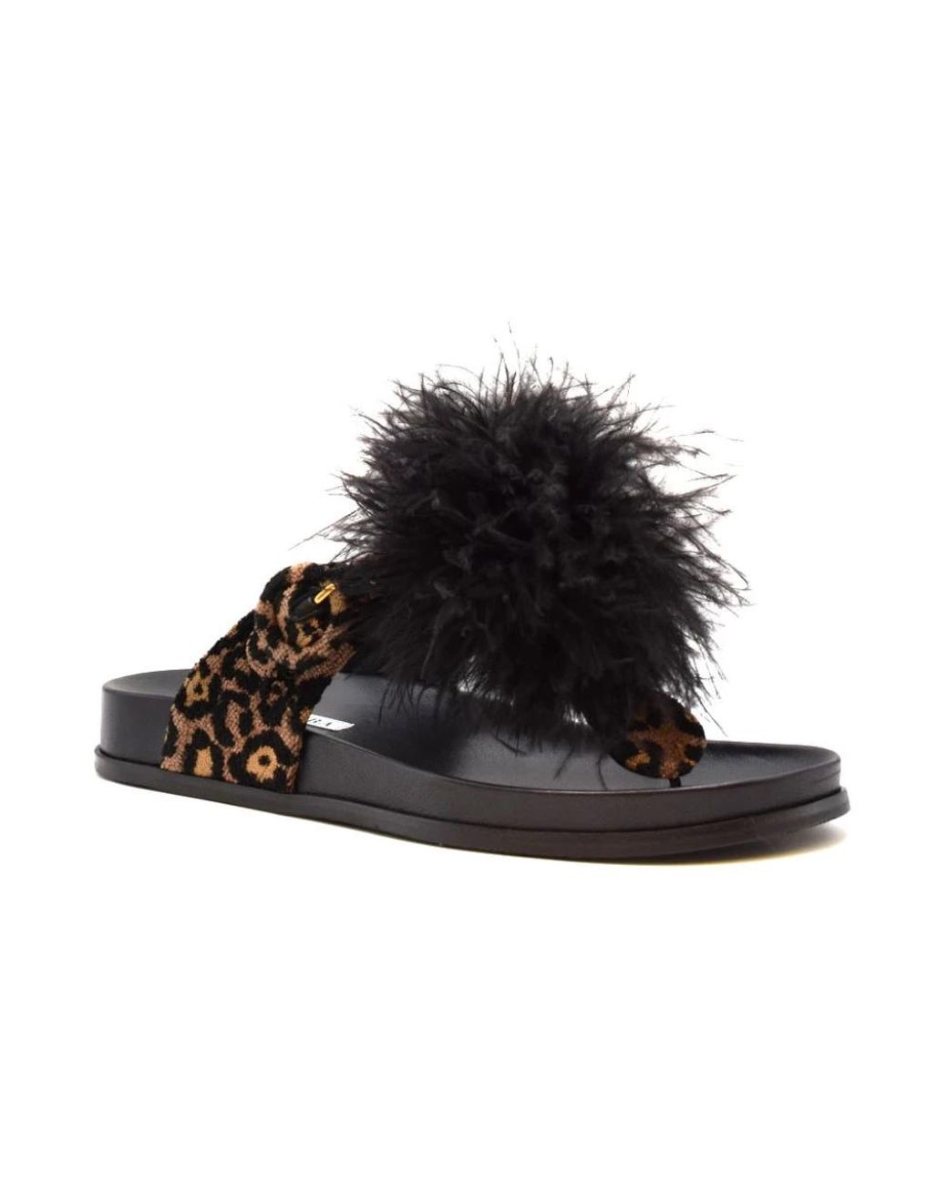 Aquazzura Black Flip Flops