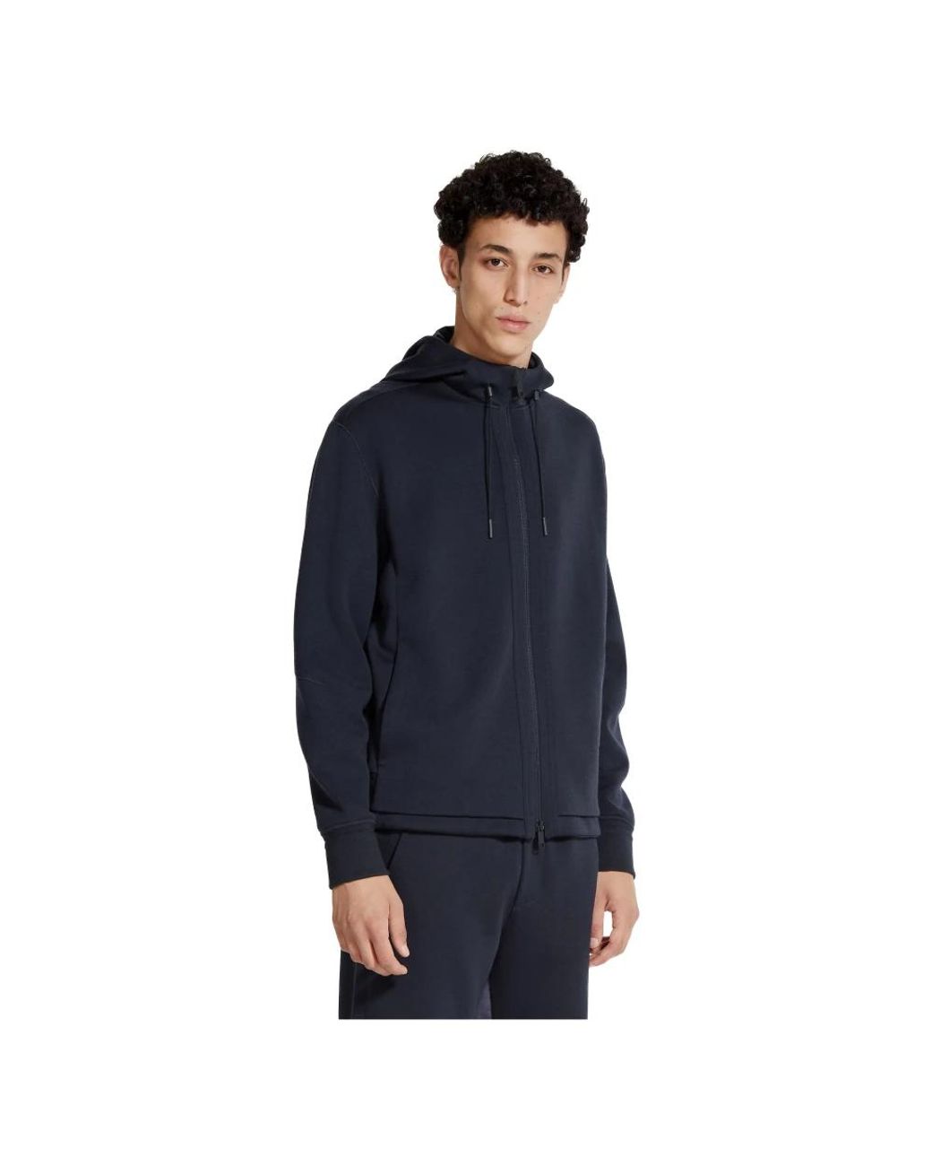 Zegna Blue Zip-Throughs for men