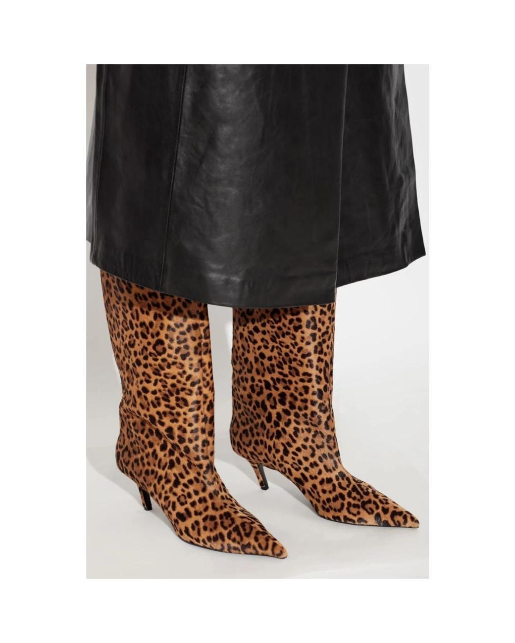 AMINA MUADDI Brown Heeled Boots