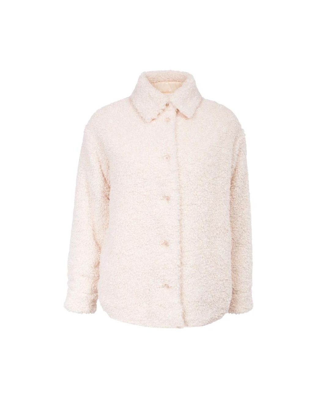 Aspesi Pink Giacca Camicia Ecofur