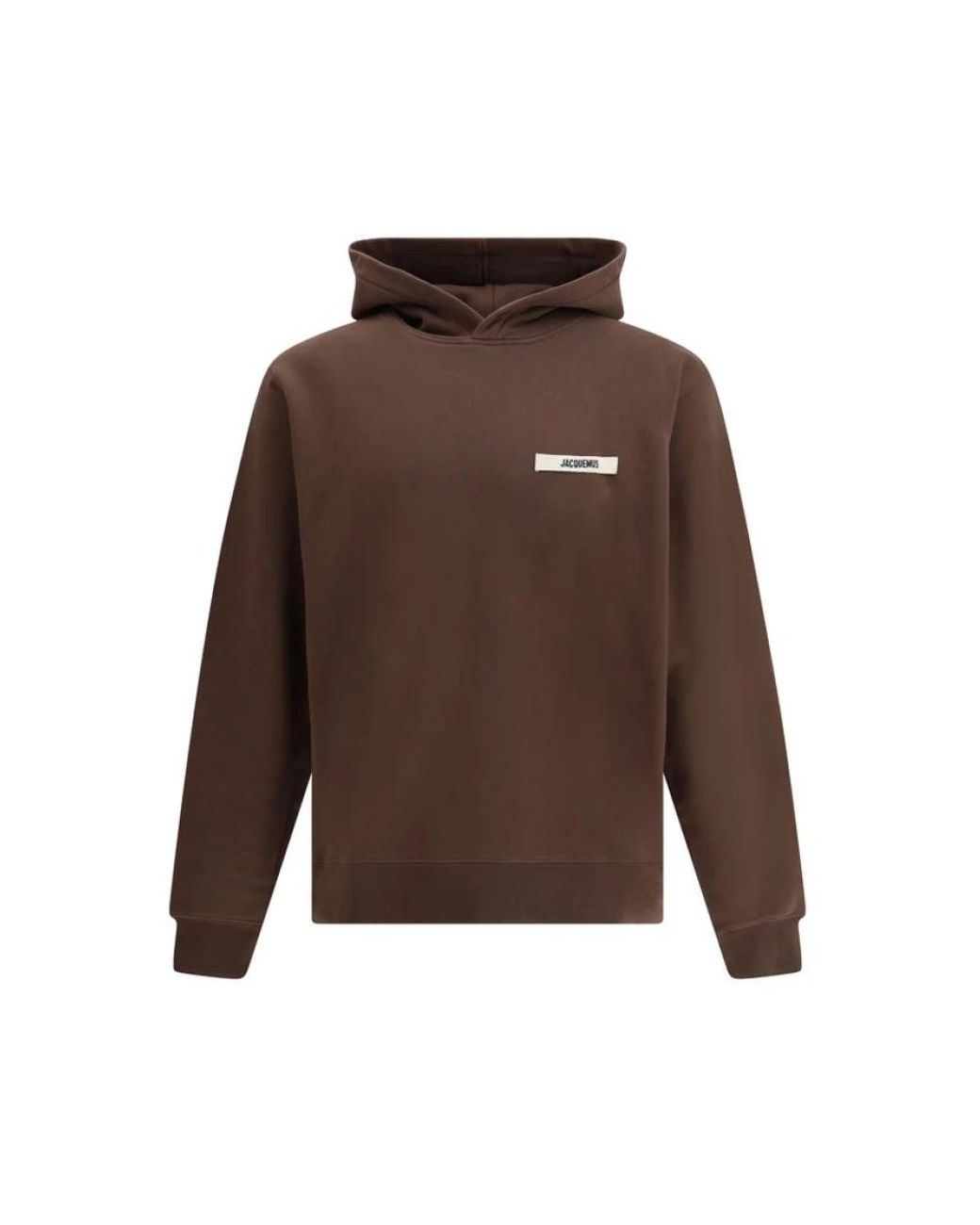Jacquemus Kapuzenpullover Mit Logo-Patch in Brown für Herren