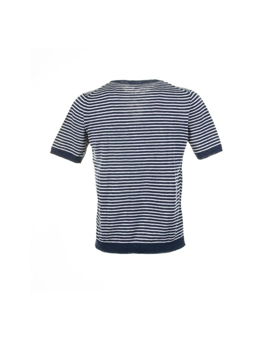 Seventy Blue Round-Neck Knitwear for men