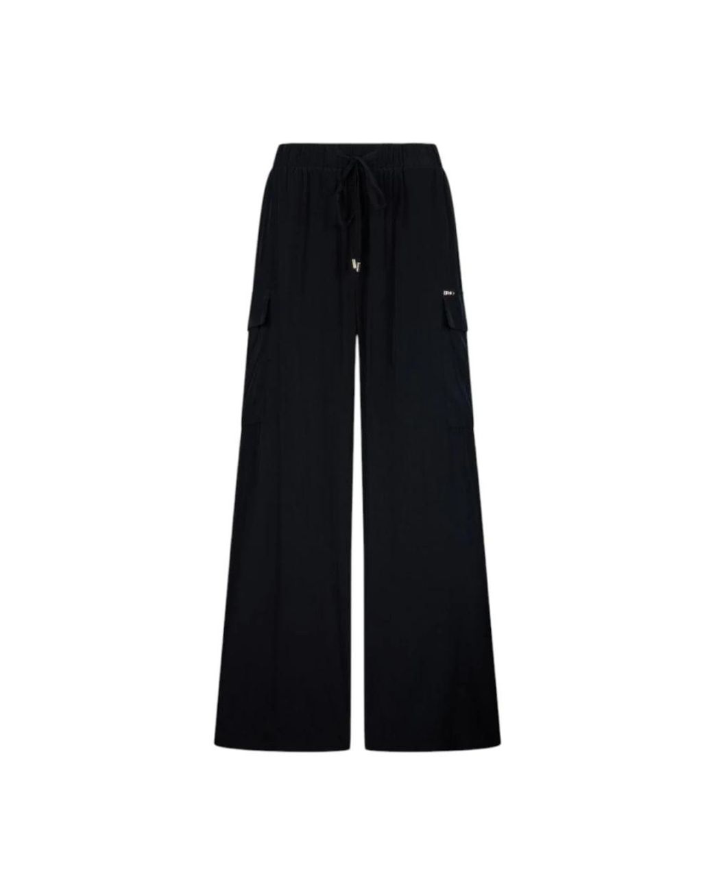 Liu Jo Black Wide Trousers