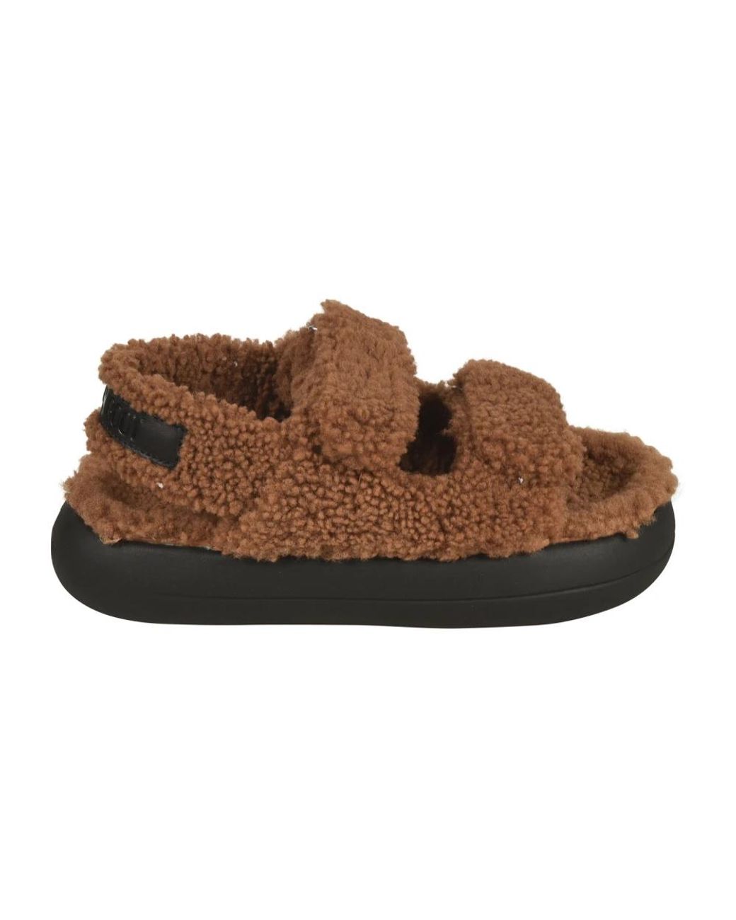 Flat Sandals Moon Boot de color Brown