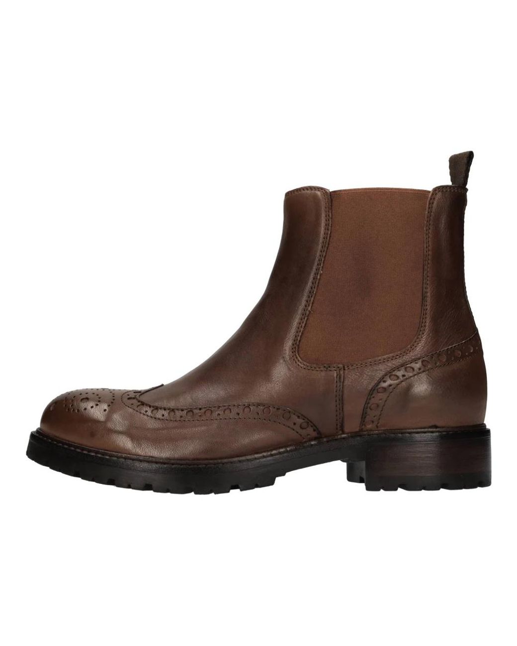 Hundred 100 Brown Chelsea Boots