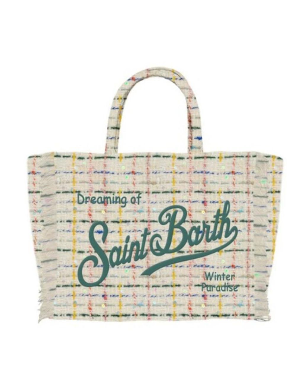 Mc2 Saint Barth Metallic Tote Bags
