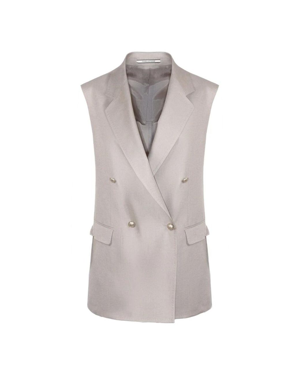 Tagliatore Gray Vests