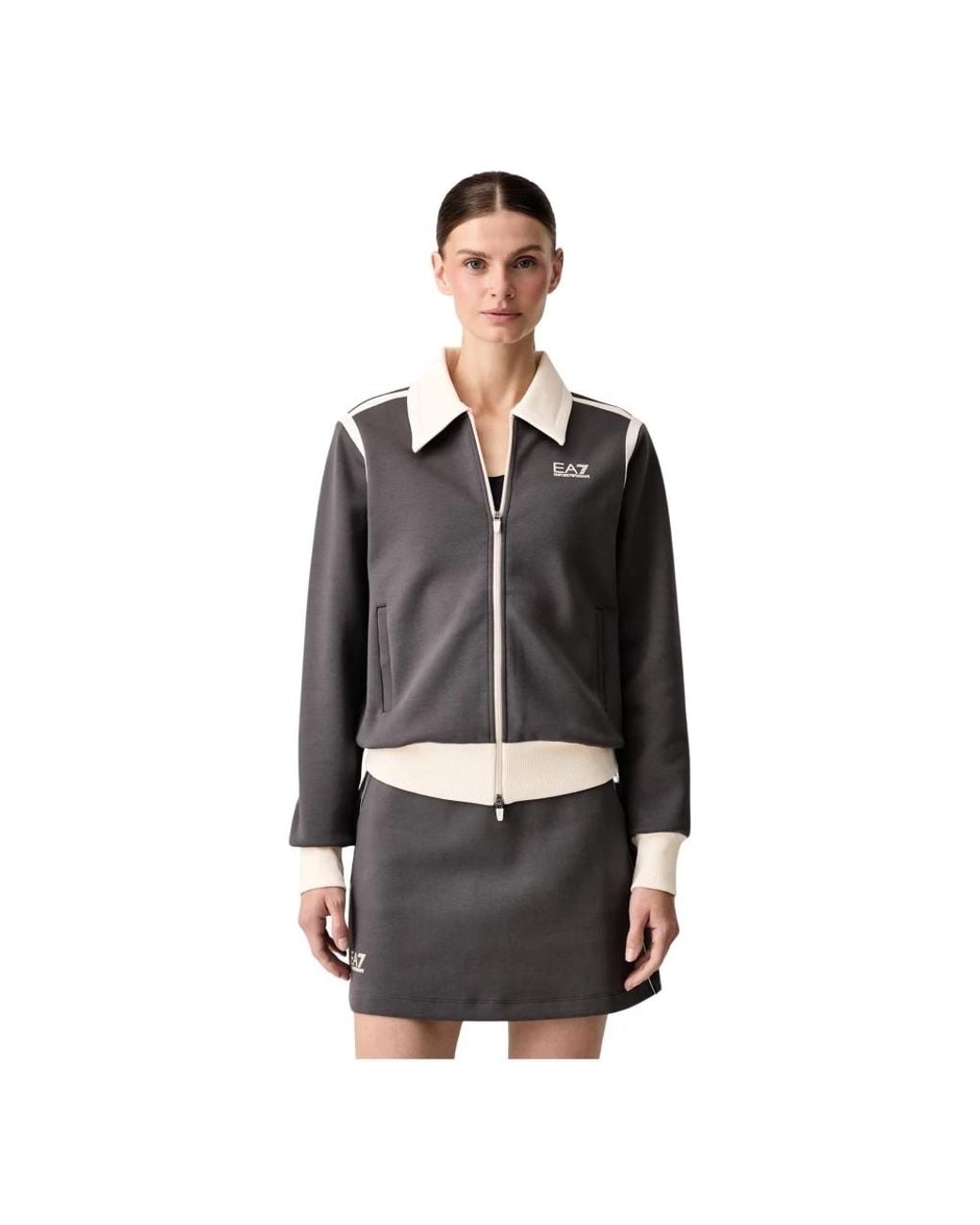 Zip-Throughs di EA7 in Black