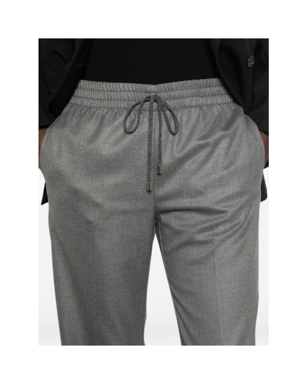 Ermanno Scervino Gray Sweatpants