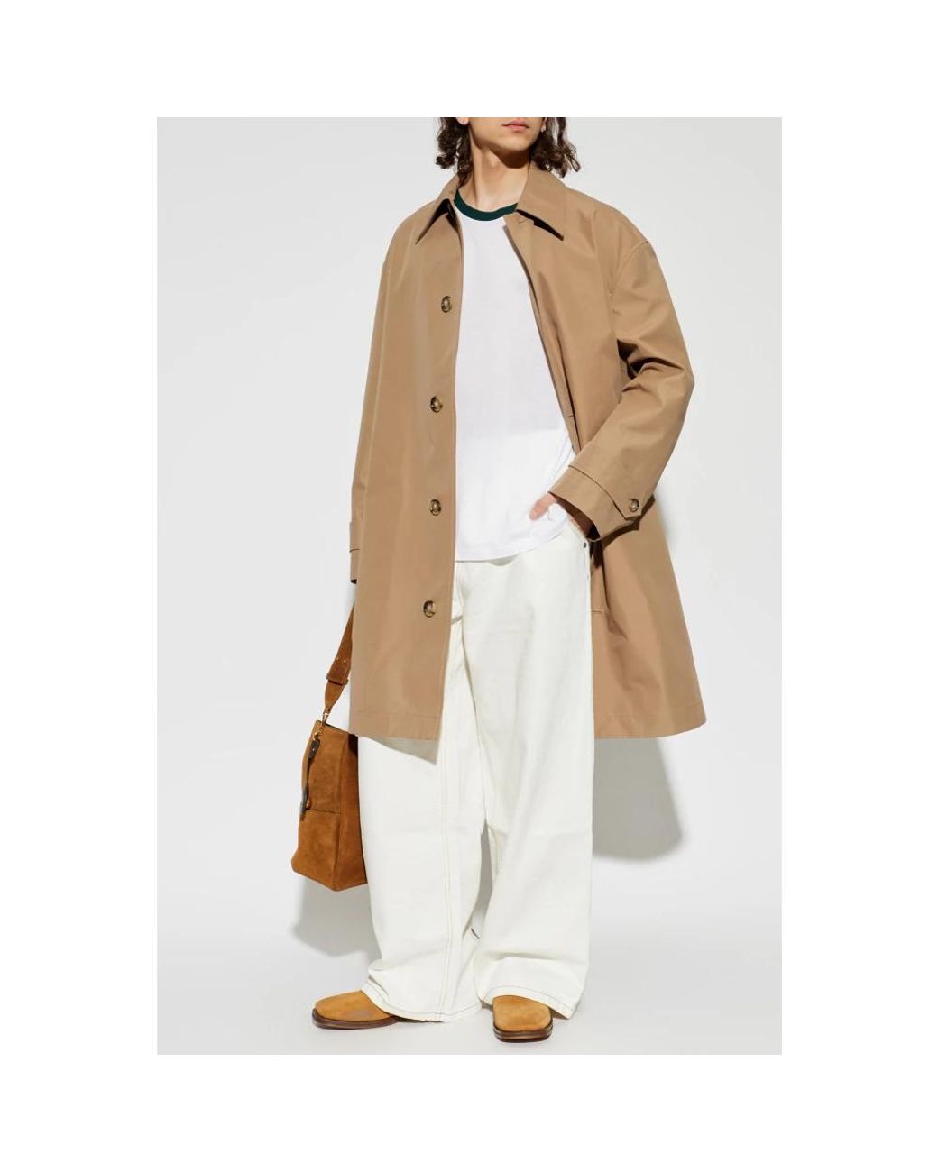 Trench Coats AMI de hombre de color Natural