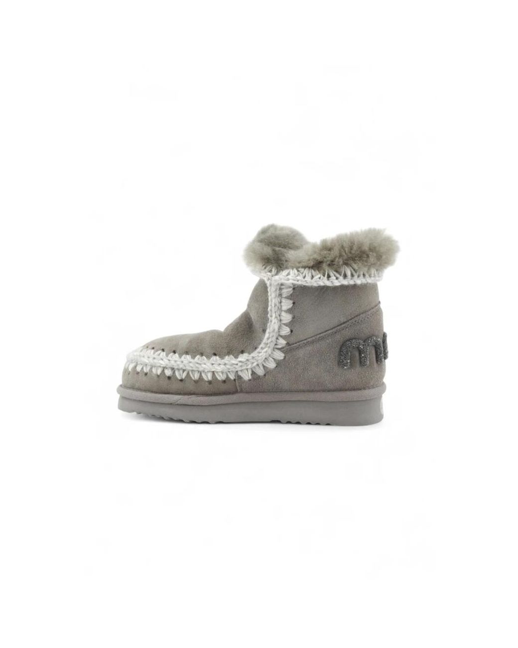 Mou Gray Winter Boots
