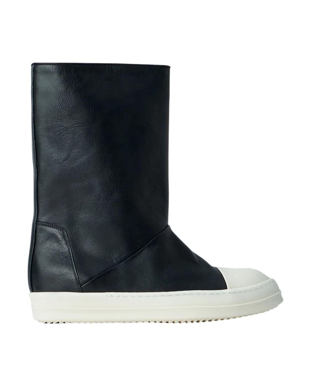 Rick Owens Blue High Boots for men