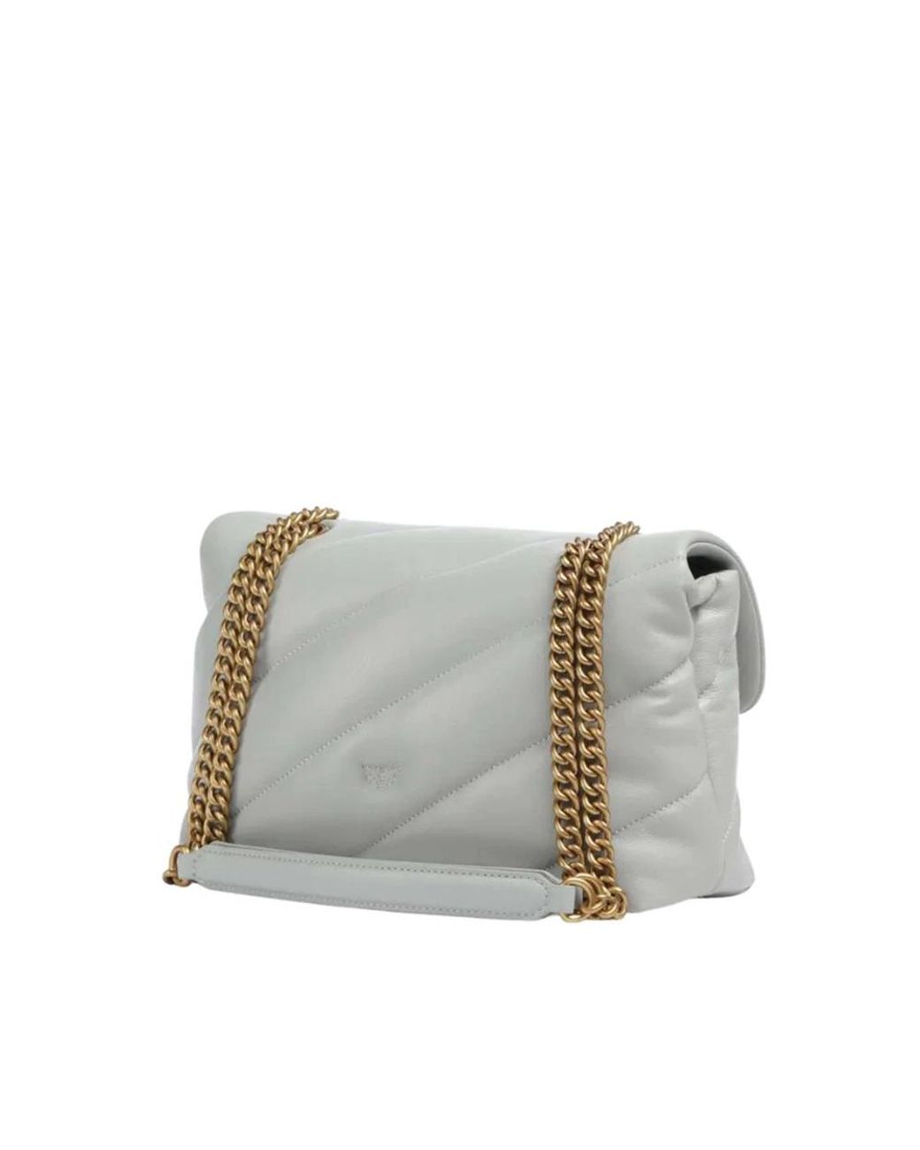 Pinko Gray Handbags