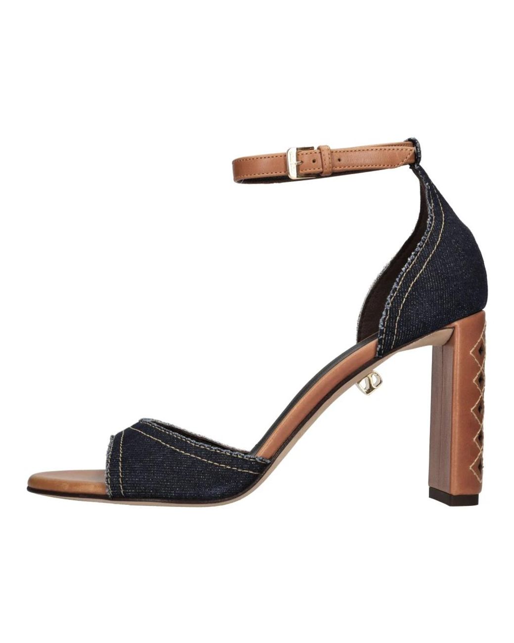 Maison Skorpios Blue High Heel Sandals