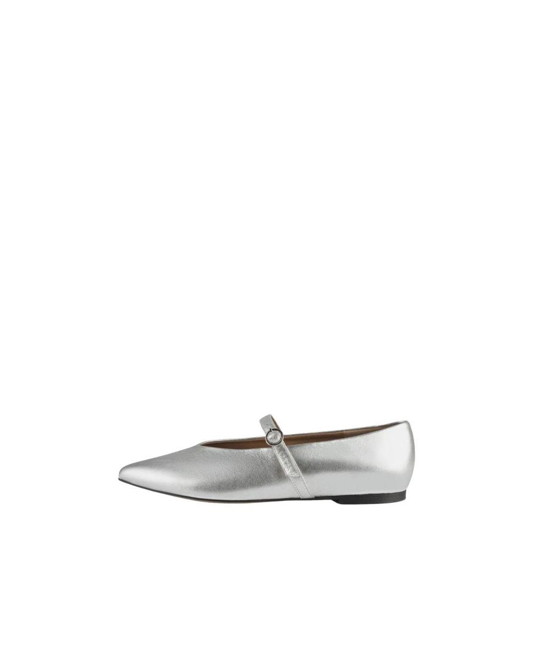 L37 Metallic Ballerinas