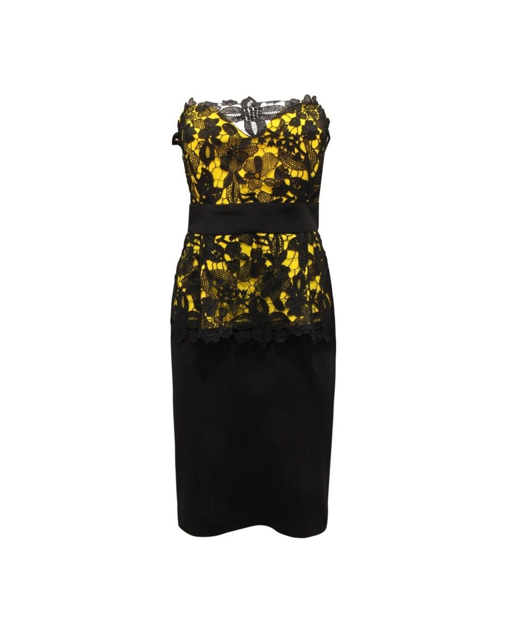 Hanita Black Midi Dresses