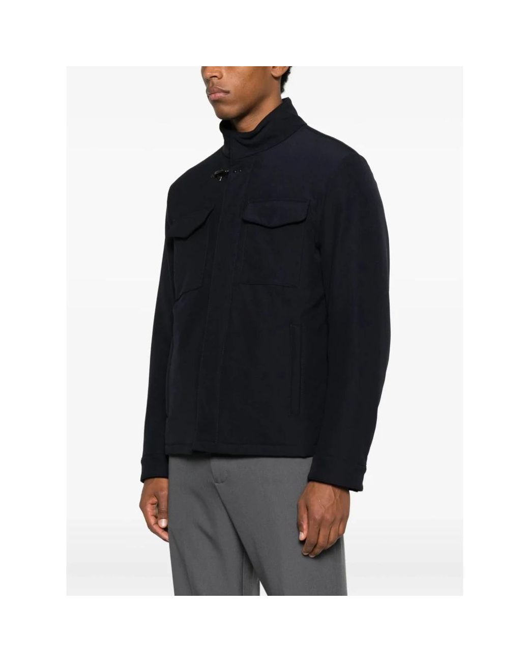 Fay Black Light Jackets for men