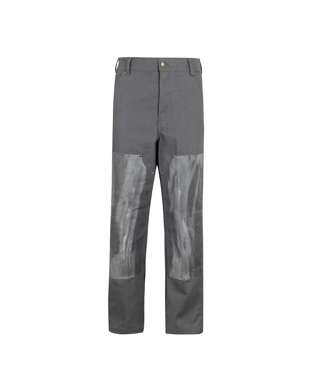 Dickies Gray Straight Trousers for men