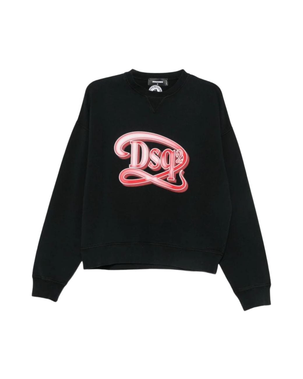 DSquared² Drop Fit Sweatshirt in het Black voor heren
