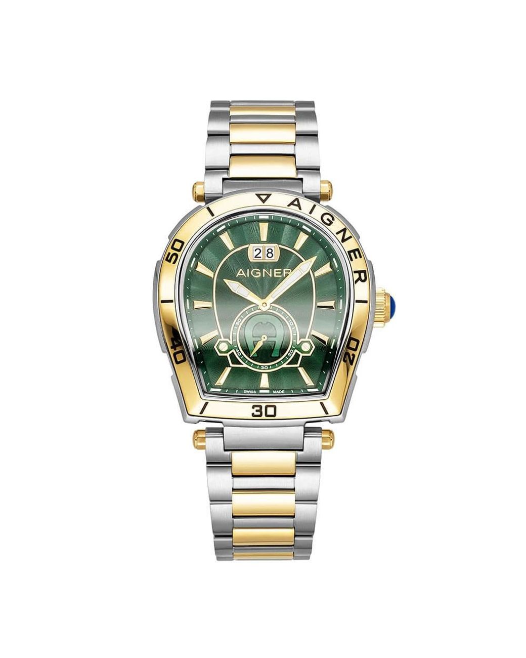 Aigner Accessoires ,Veelkleurig ,Trapani Horloge in het Metallic voor heren