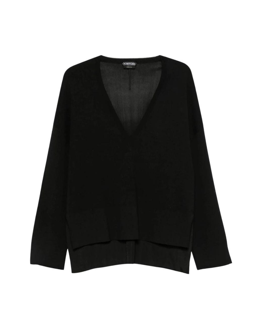 Tom Ford Black V-Neck Knitwear