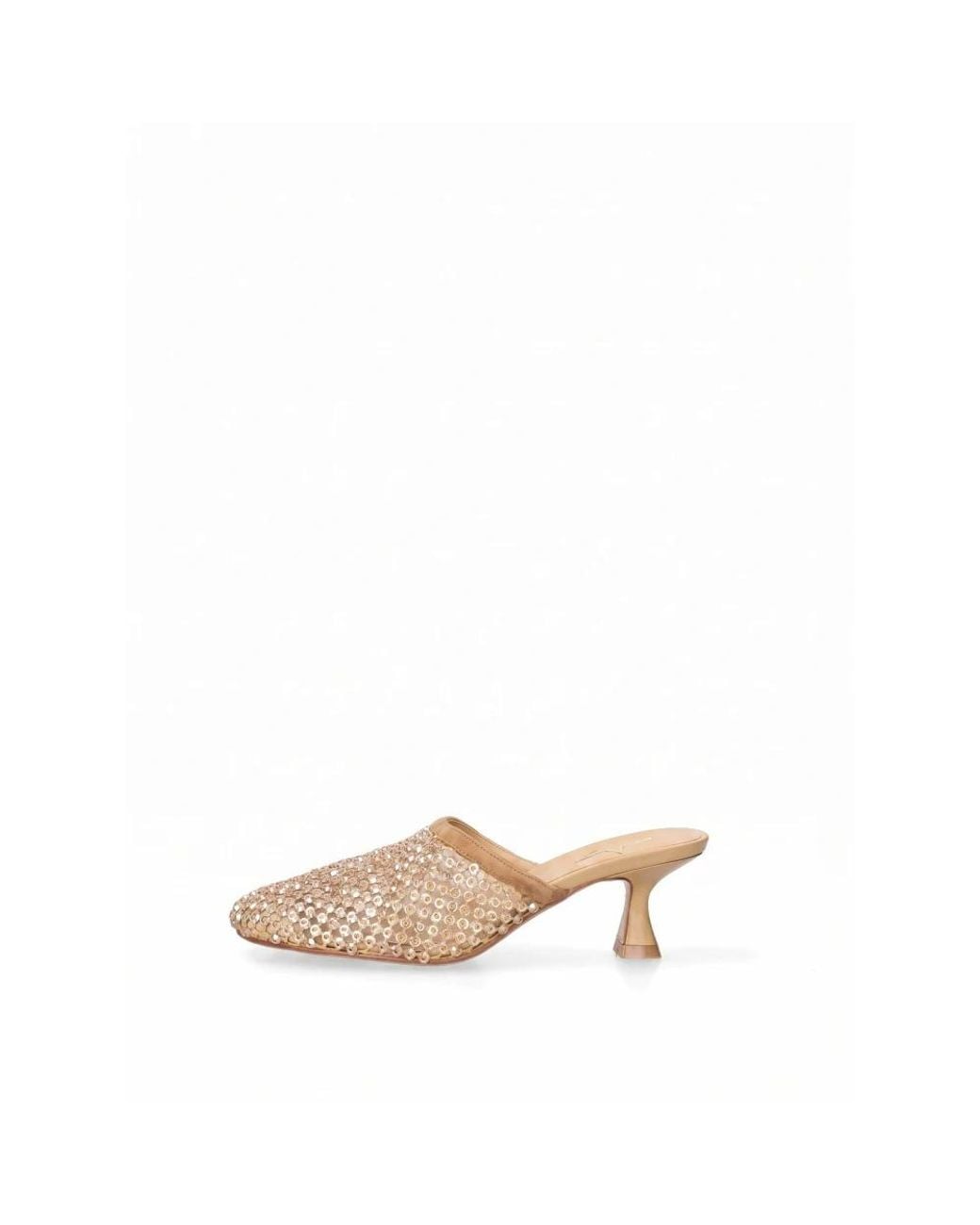Marc Ellis Natural Heeled Mules