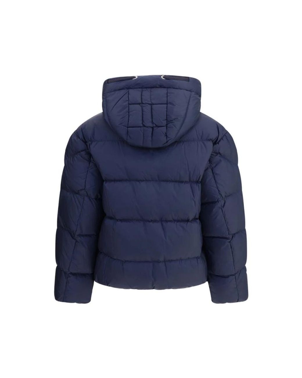 Parajumpers Blue Cropped Puffer Jacket